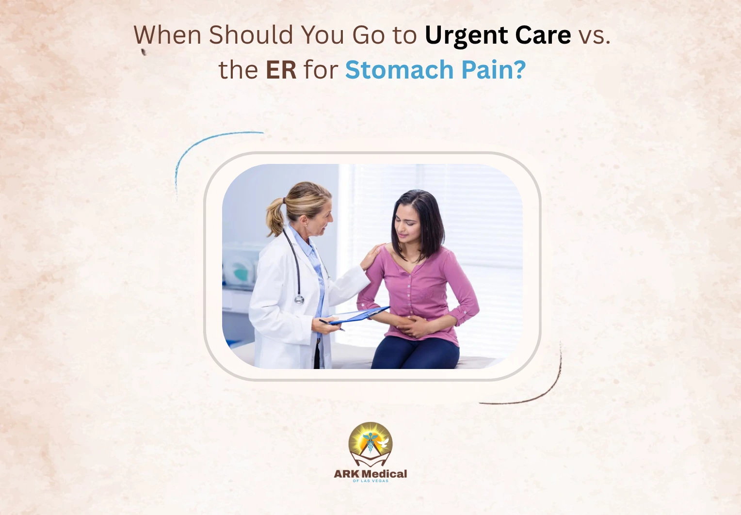 When Should You Go to Urgent Care vs  the ER for Stomach Pain?